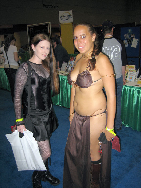 Jabba-Slayer Leia & Friend